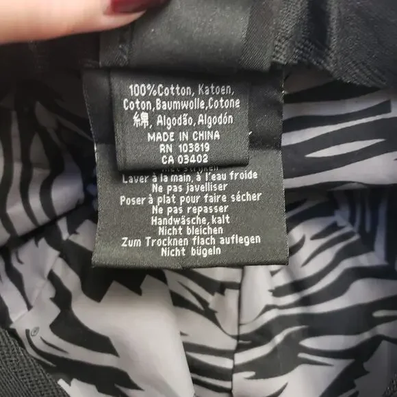 Harley Davidson Newsboy Fitted Cap Women's Black Sz Small - Picture 8 of 9